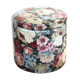 Pouf en velours 1970