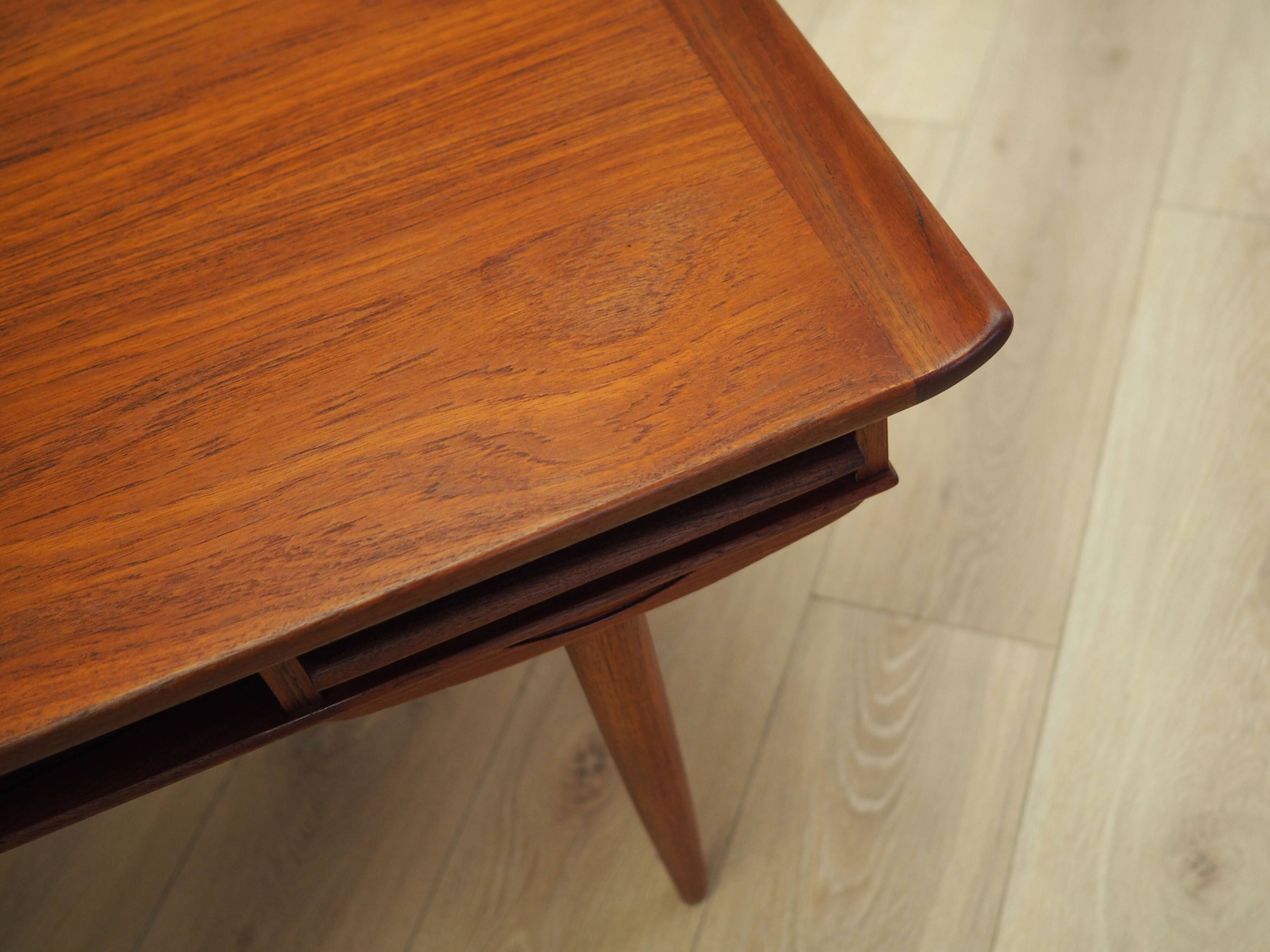 Teak coffee table, Danish design, 1970s, production: Denmark
