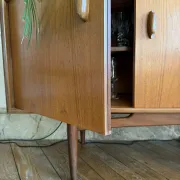 Vintage Scandinavian teak sideboard by G Plan, 1960.