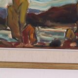 Au bord de la rivière par P.O. Zachrisson