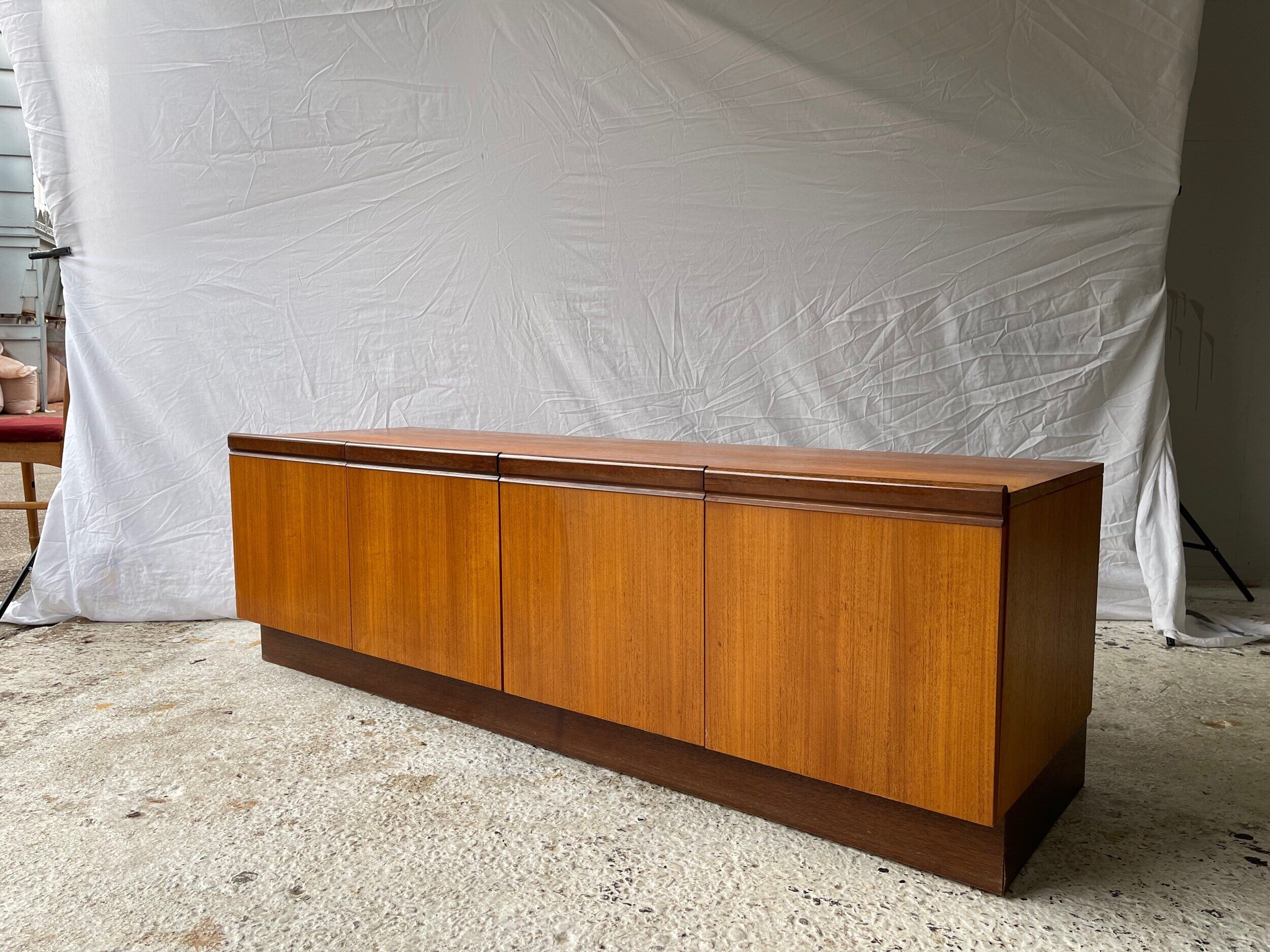 Mid Century Low Teak Sideboard by E Gomme/ G Plan