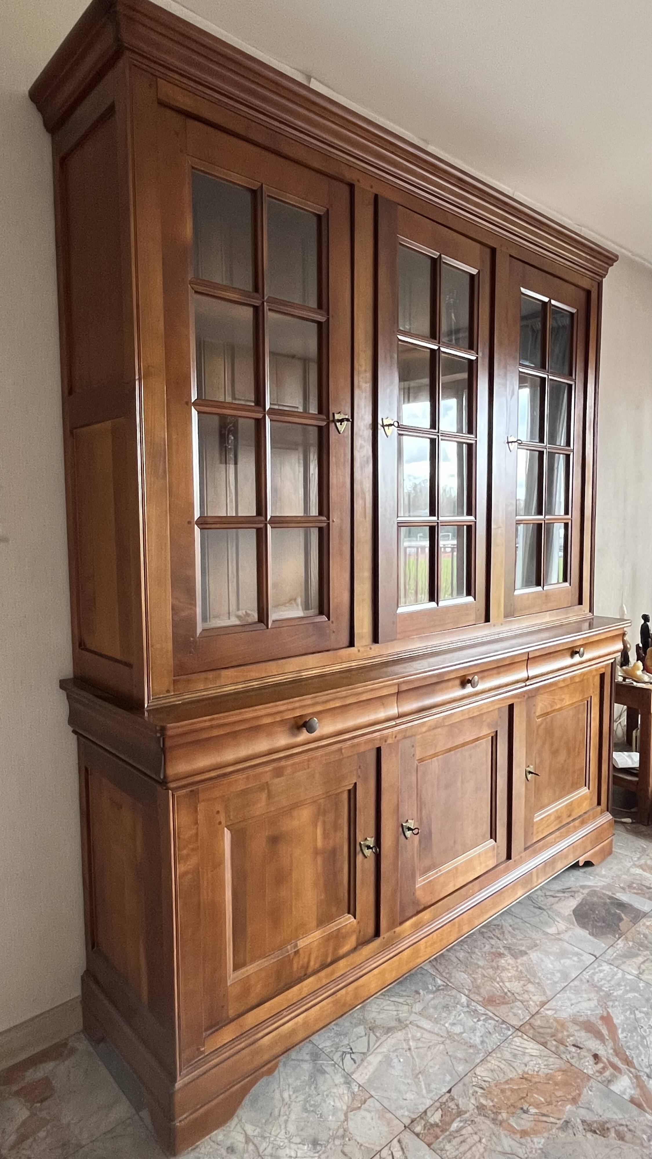 Louis Philippe style library buffet