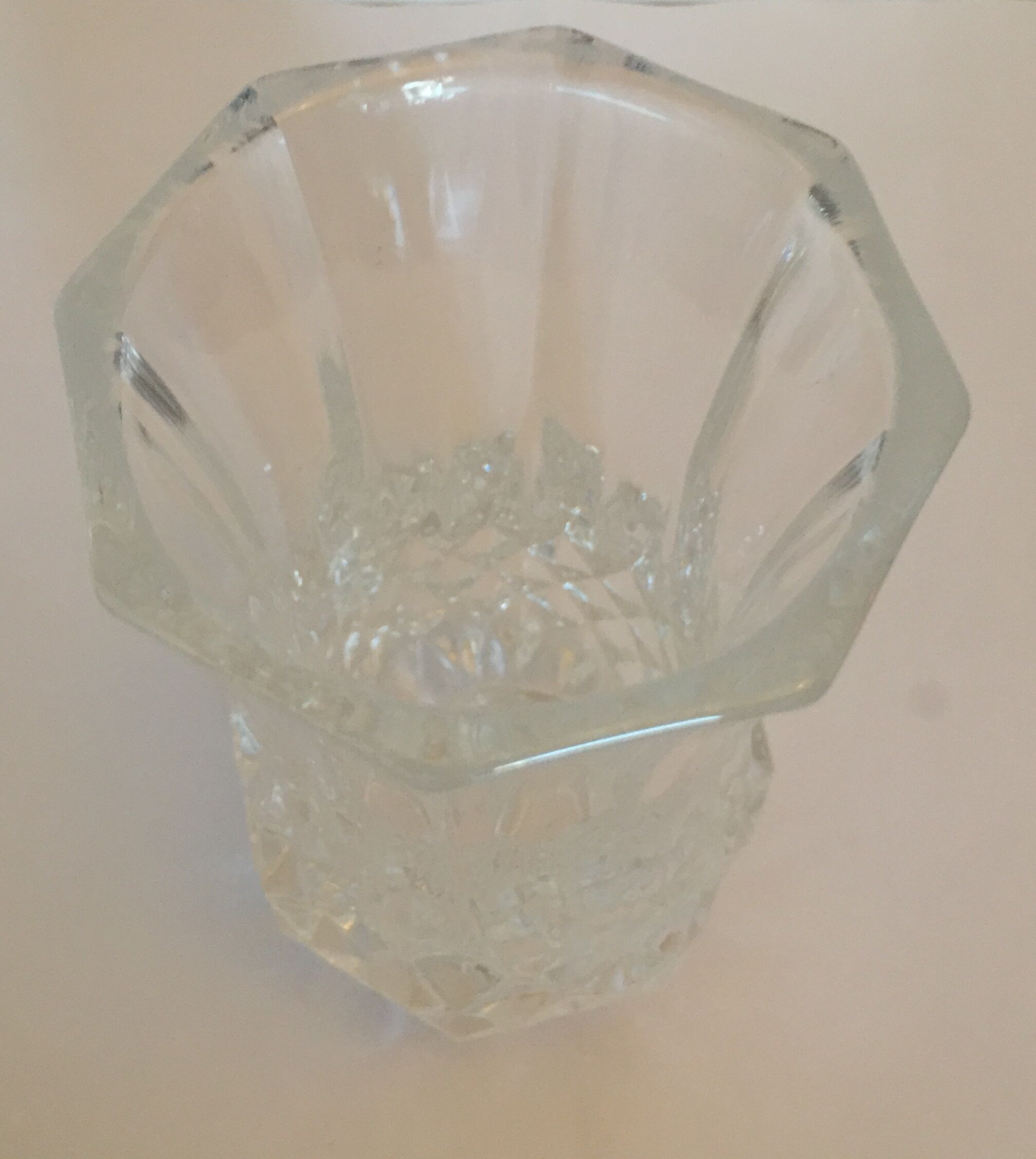 Crystal vase