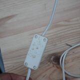 Vintage opal glass lamp – Murano style