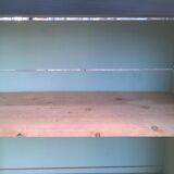 Buffet patine noirs et vert