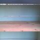 Buffet patine noirs et vert