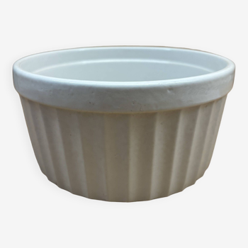 Large white ramekin