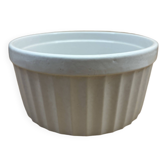 Large white ramekin