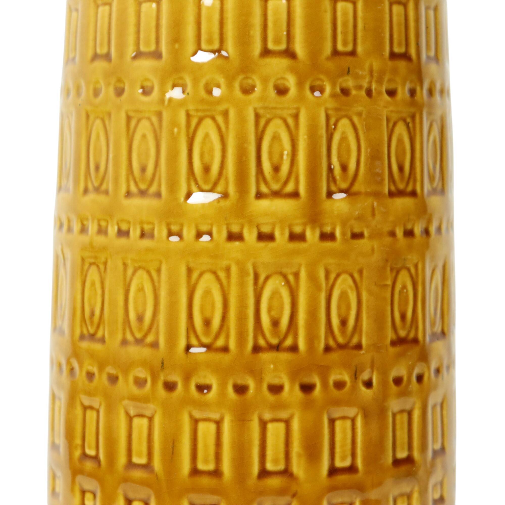 Vintage Scheurich Inka Vase West Germany Ceramics 260-40