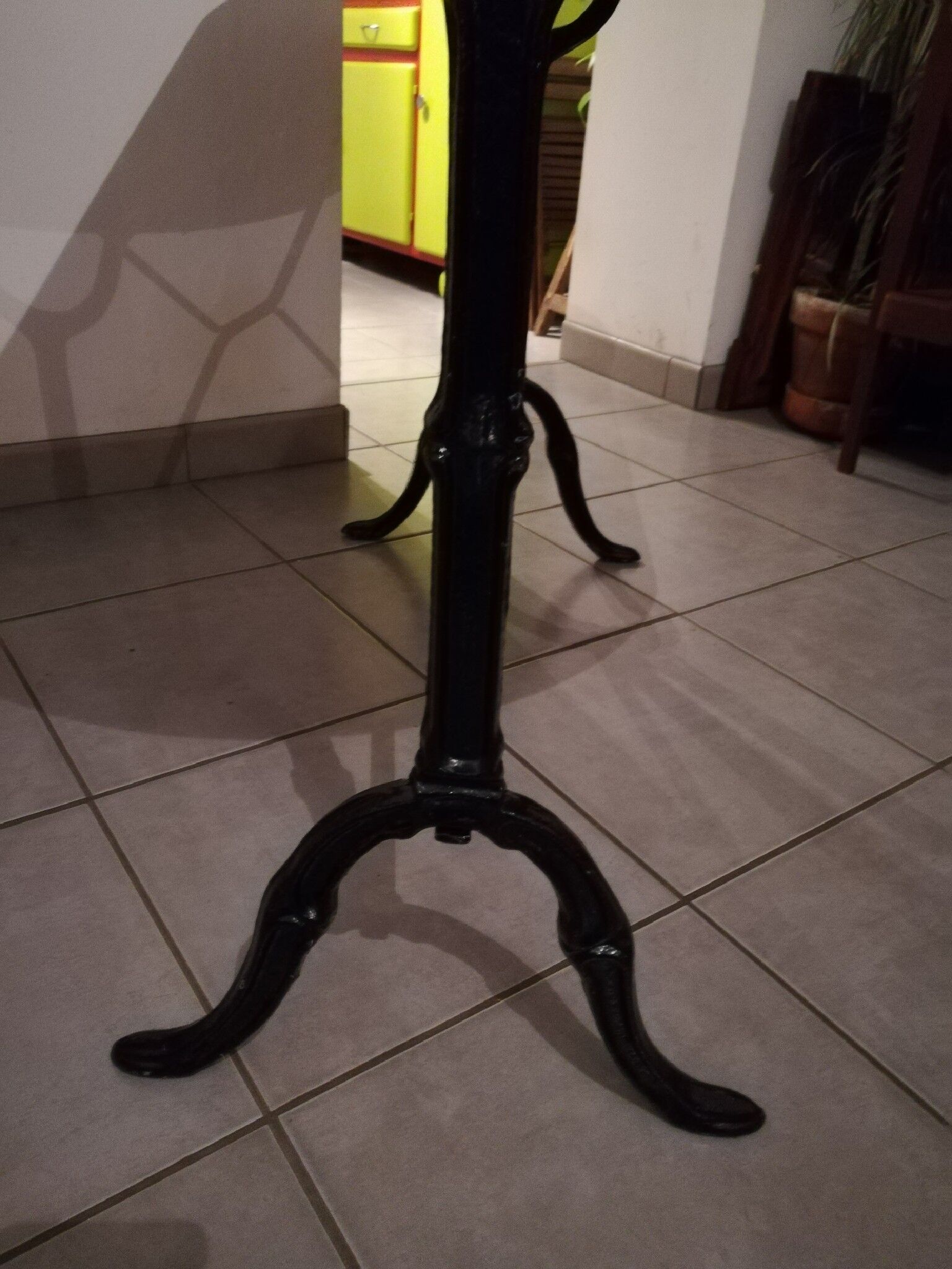 Table bistrot marbre