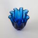Cobalt vase, Danish design, 1970s, made in Denmark