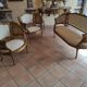 Salon Louis XV three pieces in golden wood