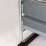 Bauhaus tubular chromed steel sofa from Hynek Gottwald, 1930s