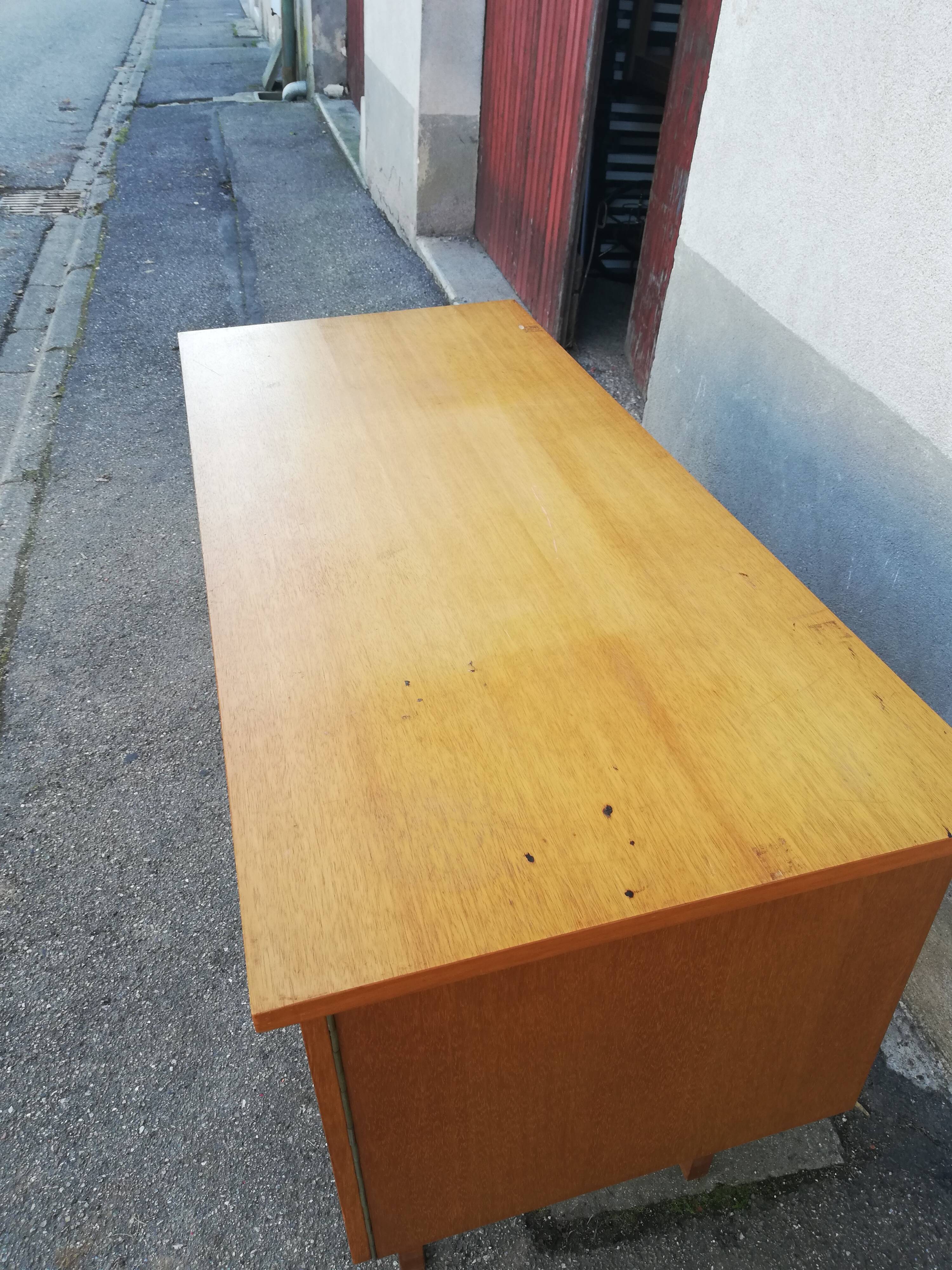 Vintage desk 4 drawers 1 door