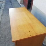 Vintage desk 4 drawers 1 door