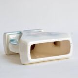 Small Art-Deco vase in glazed ceramic