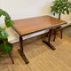 Antique solid wood bistro table – Central base