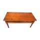 Table basse en merisier