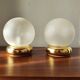 Pair of vintage 1970 Targetti Sankey lamps –