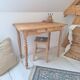 Farmhouse style solid wood desk / console / side table