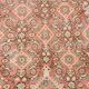 Vintage Turkish carpet in ivory and powder pink, 276 × 382 cm