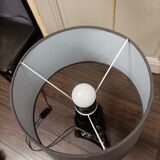 Lacquered wood lamp style Napoleon III