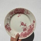 8 flat plates iron earth model Anémone by Bertrand Bordeaux