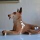 Wolf Dog German Shepherd Ceramic Saint Clément L 39 cm H 26 cm