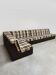 Vintage modular lounge sofa 'Checkered pattern'