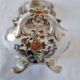 Saucière antique avec couvercle Maçons en porcelaine anglaise Chinoiserie F