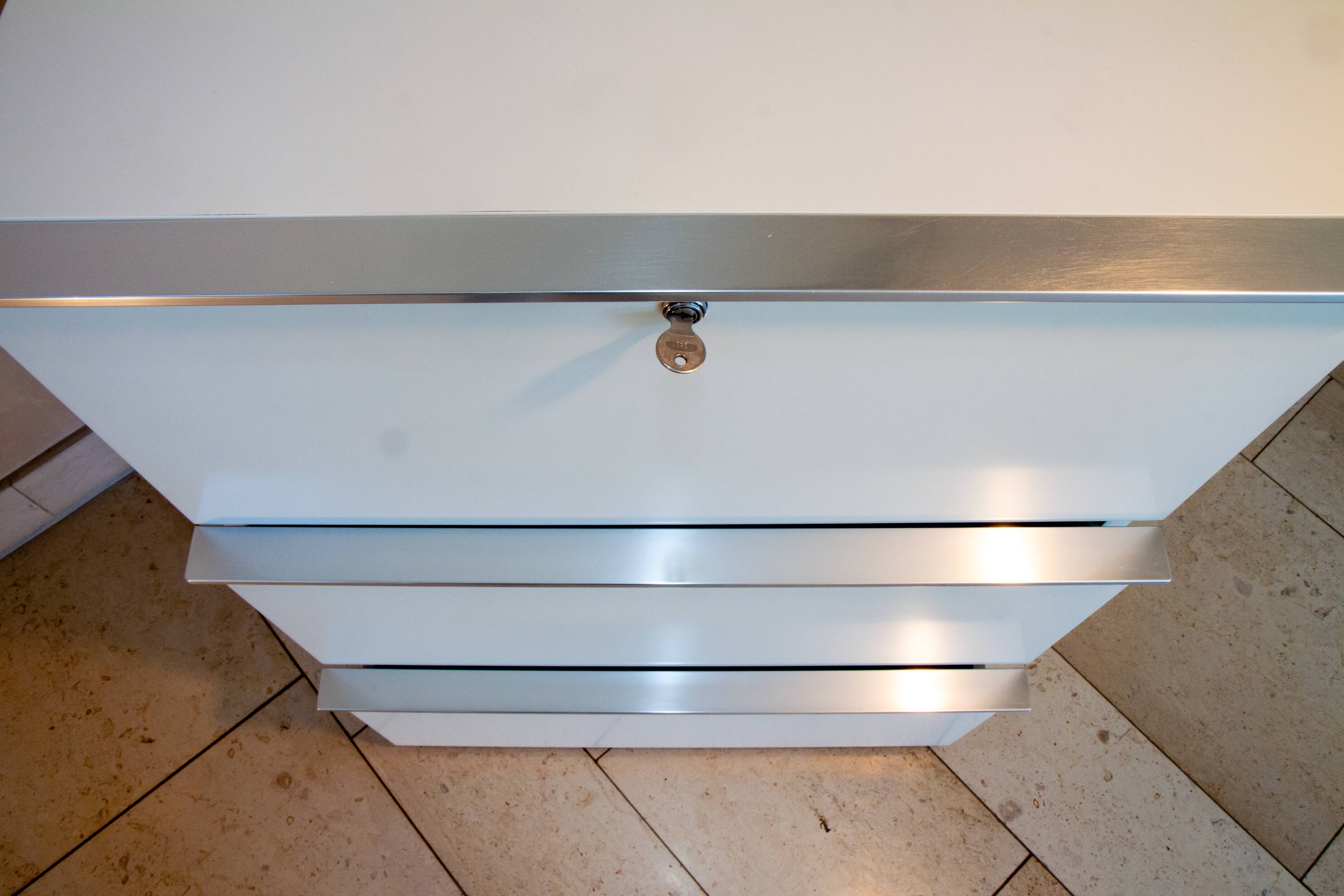 Interlübke dressing table, Roche Bobois 1970