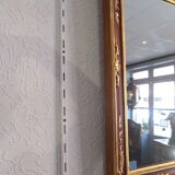 Golden and lacquered mirror 81x75cm