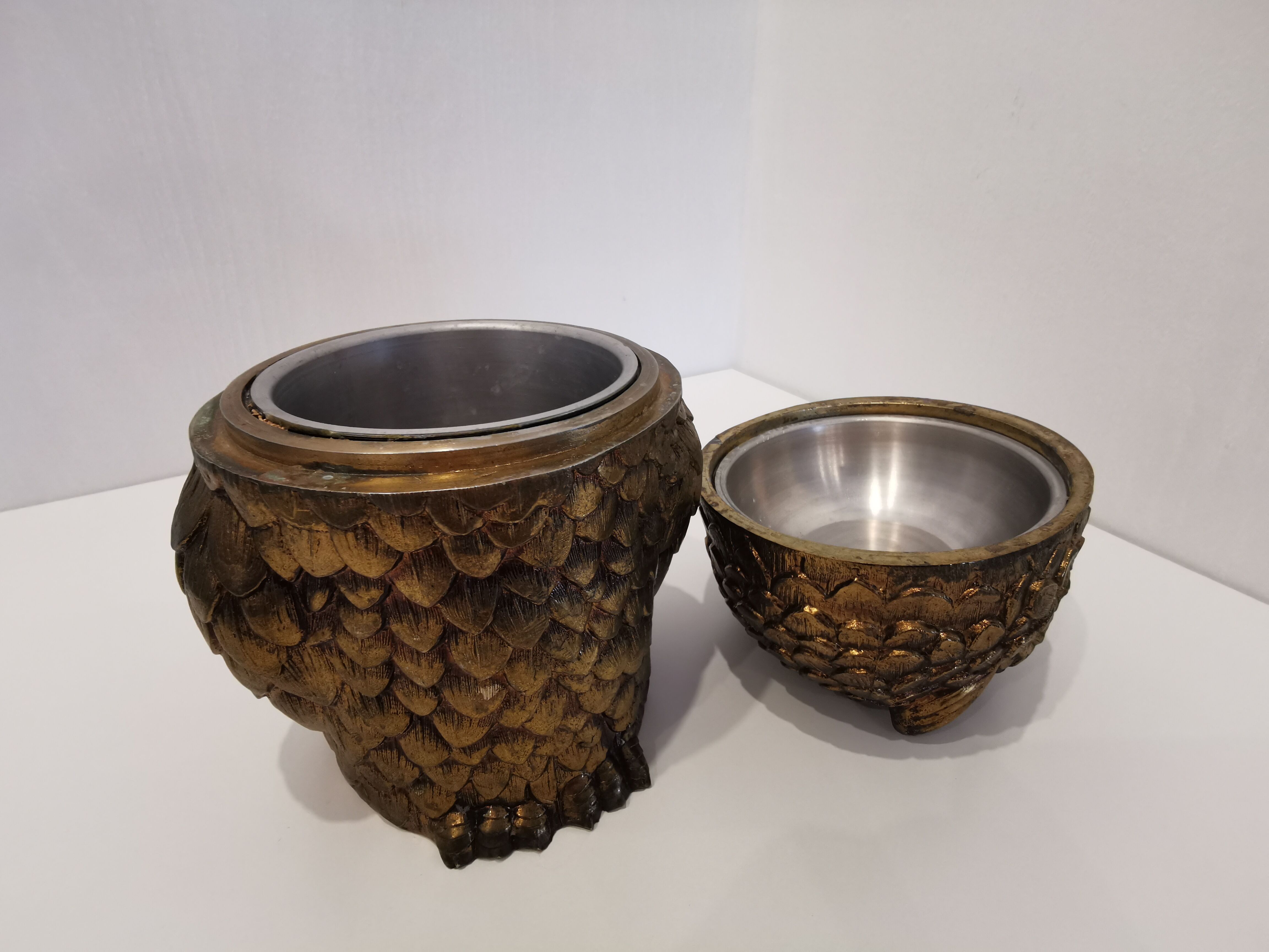 Ice bucket owl Mauro Manetti