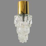 Hanging lamp by Helena Tynell for Glashütte Limburg, 1960's