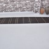 Goat Hair Neutral Kilim Runner sku3819