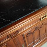 Eclectic oak cupboard, German design, inter-war period, production: Germany