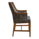 Swedish Grace floral birch wood armchair