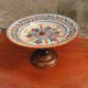 Brutalist Wooden Footed Cup HB Henriot Quimper 1950s/60s