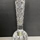 Vintage single-stem vase in Bohemian crystal