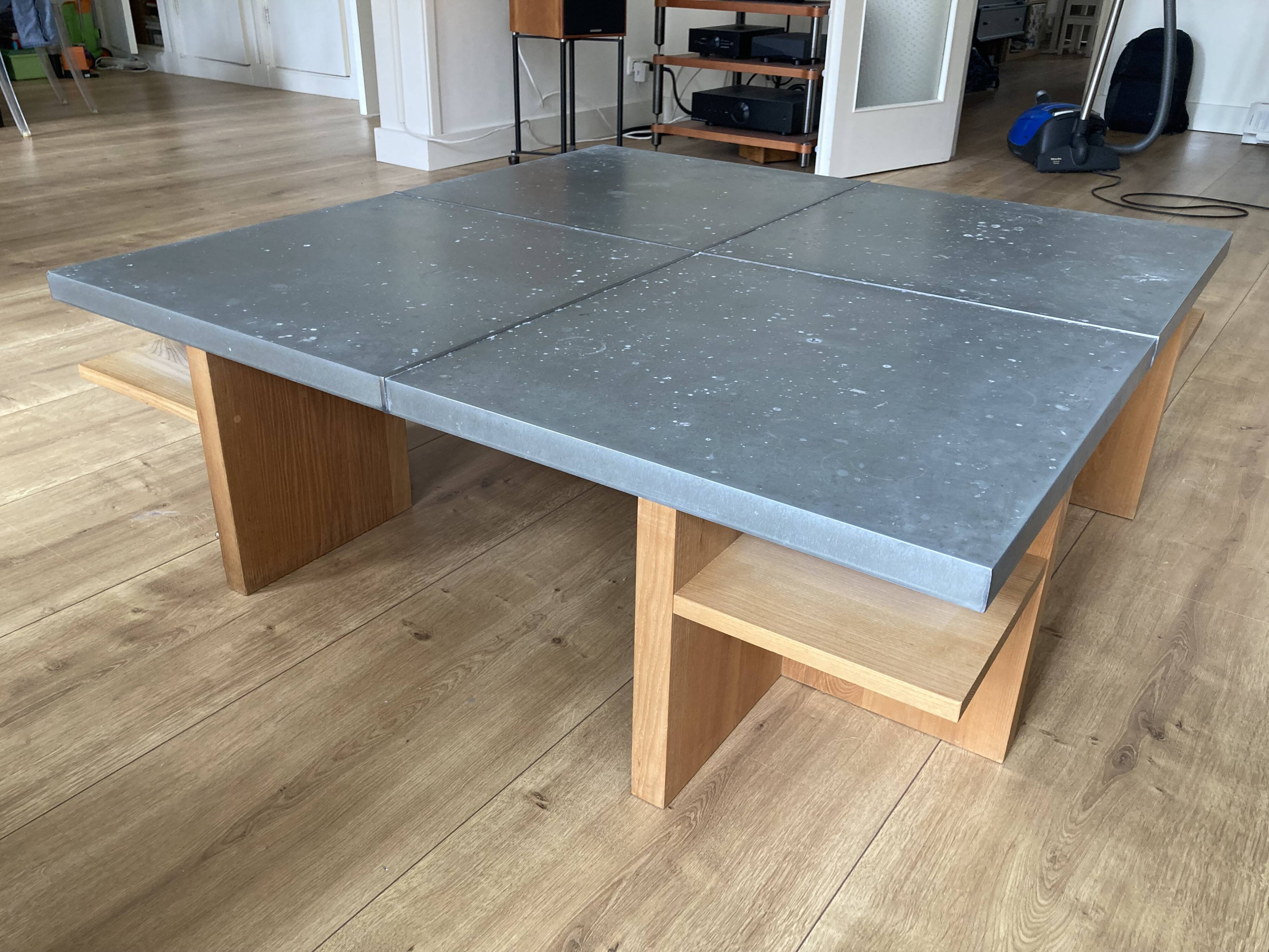 Coffee table The Conran Shop ash and zinc