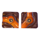 Pair of ceramic wall lights 1970 Pan Leuchten