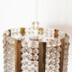 Vintage pendant chandelier by Emil Stejnar for Rupert Nikoll - Austria 1960's