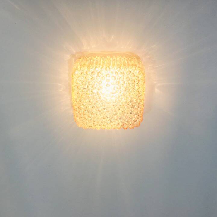 Mid Century Bubble Glass Ceiling Light By Helena Tynell for Limburg, 1970s