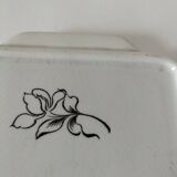 rare rectangular KG Lunéville dish from the 1900s