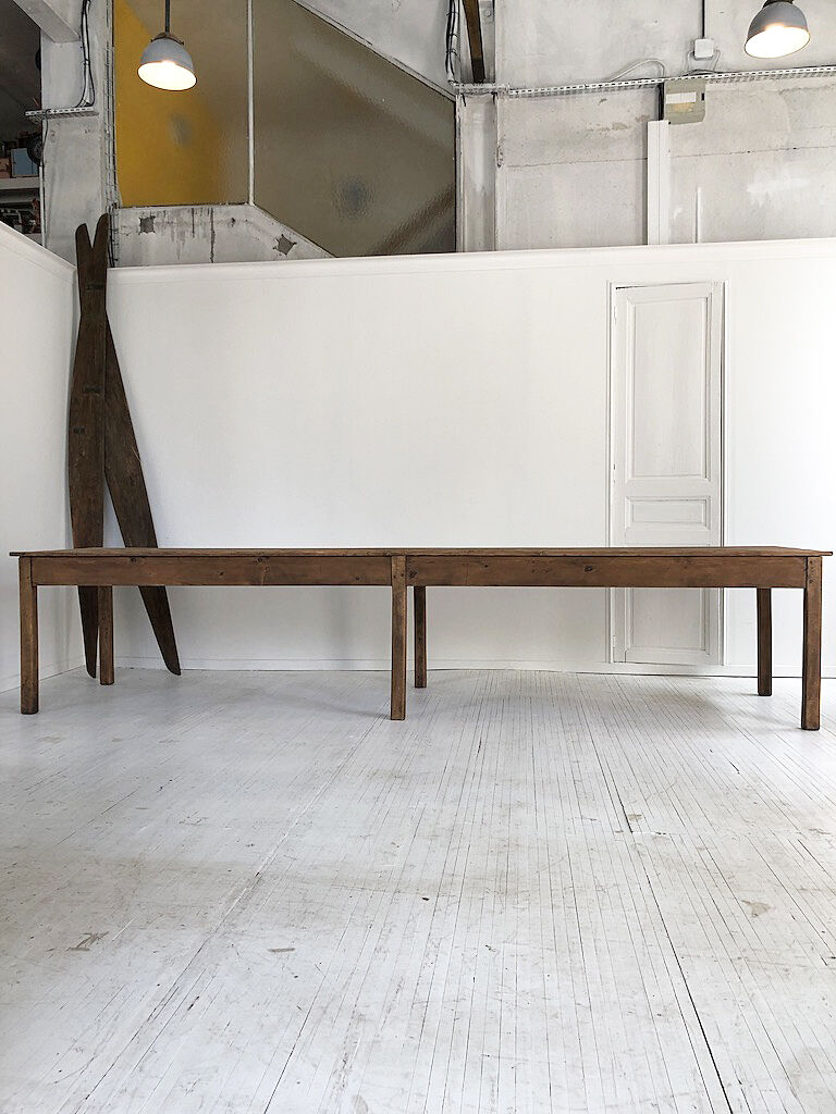 Pine farm table 4m