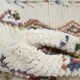 Azilal rug 305×195 cm – Ivory Moroccan Berber rug with multicoloured tribal diamonds, GO-974