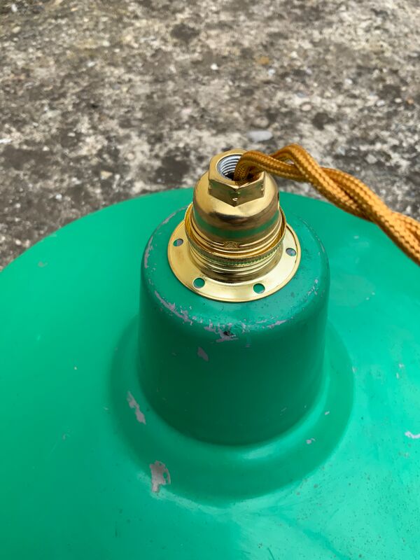 Suspension industrielle tôle émaillée