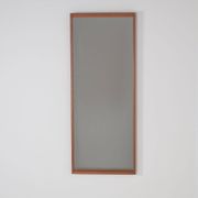 Danish teak mirror by Kai Kristiansen for Aksel Kjersgaard, 1960s