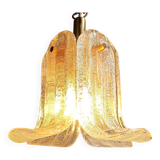 Vintage pendant light by Glashutte limburg, 1960s