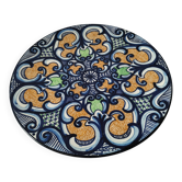 Large Talavera-decorated dish – Spain